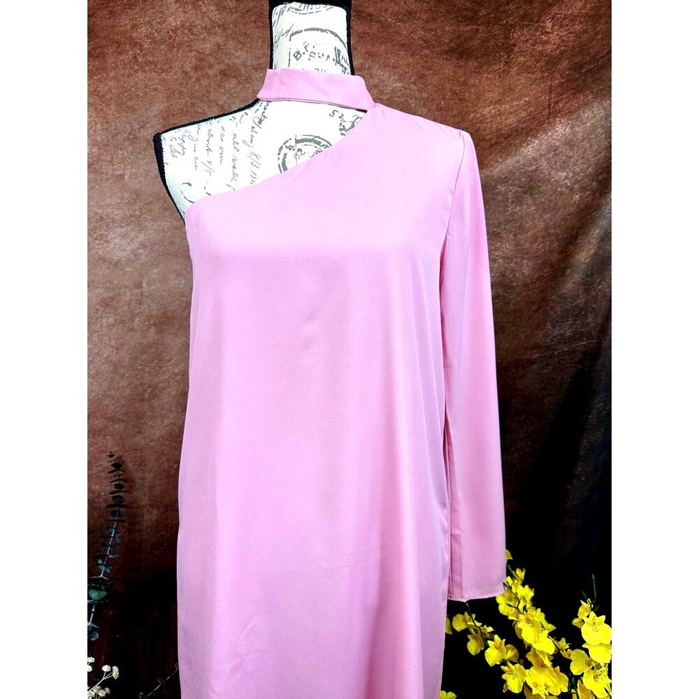 Three Eighty Two Ally One Shoulder Slit Sleeve Ch… - image 6